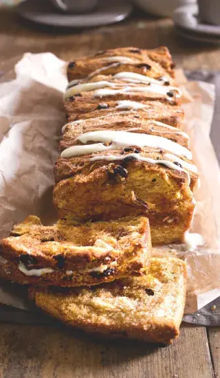 Skládaná perníková brioška