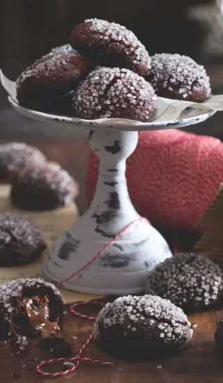 Plněné karamelové bochánky