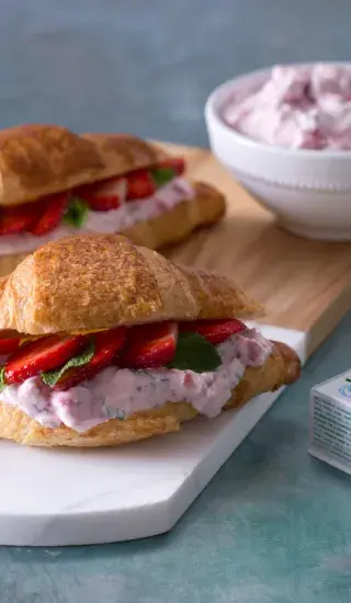 Jahodová Lučina s mátou