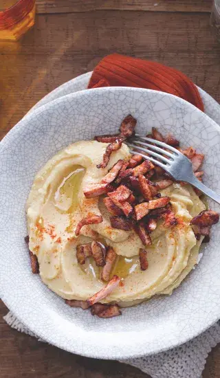 Anglická hrachová kaše (pease pudding)