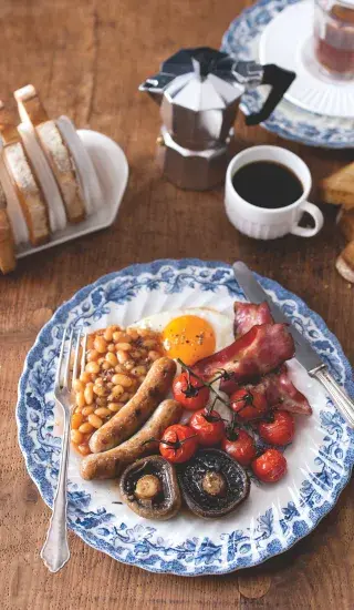 Anglická snídaně