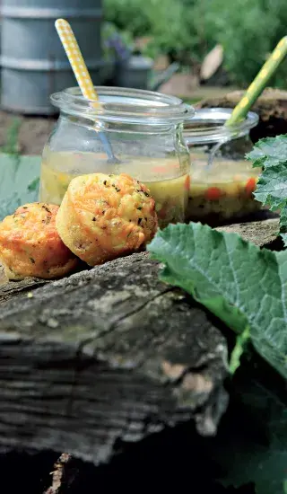 Sýrovo-kukuřičné bochánky