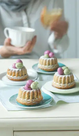 Citronovo-makové bábovičky