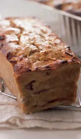 Tvarohovo-špaldový nákyp s jablky