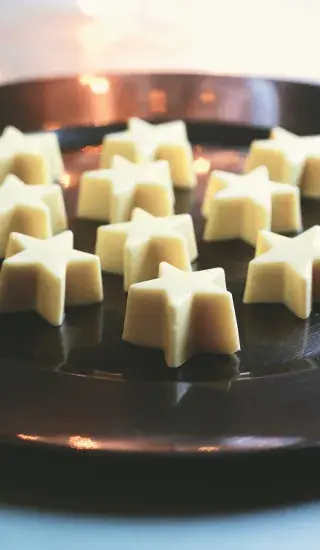 Bílá čokoláda s rumem