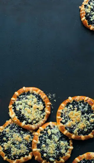 Borůvkové koláče