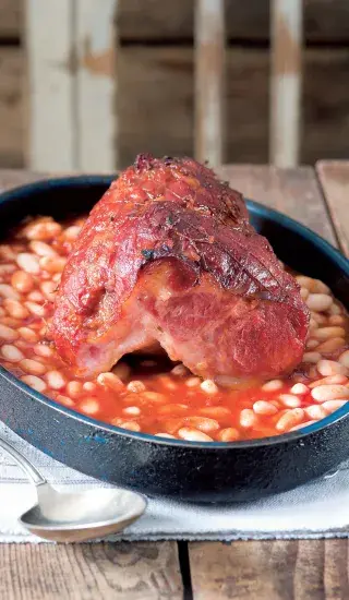 Bostonské pečené fazole