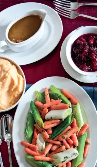 Bramborová kaše s batáty