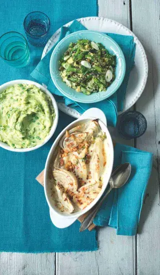 Kuskusový salát s chřestem