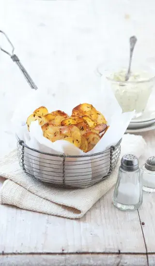 Bramborové lupínky z trouby