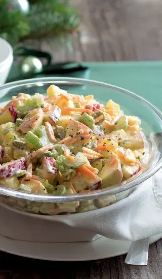 Bramborový salát s řapíkatým celerem