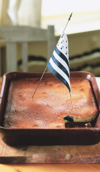 Bretaňský koláč far