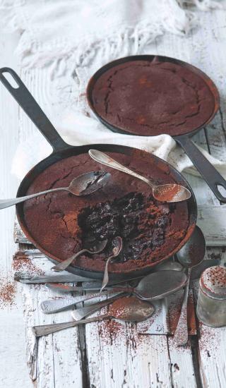 Brownies na pánvi