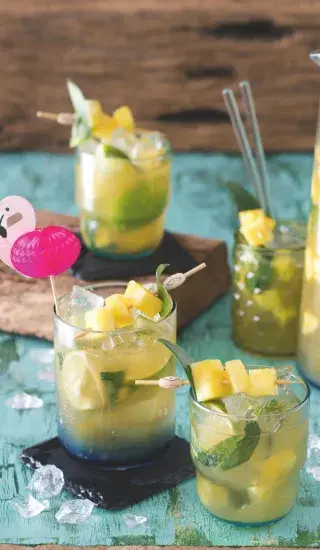 Caipirinha s ananasem