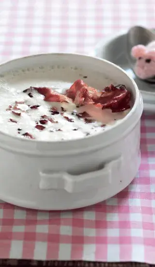 Celerová krémová polévka se slaninou