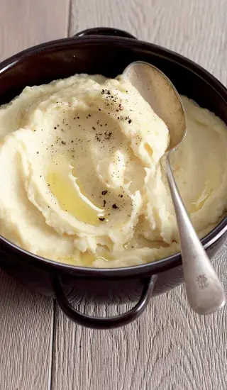 Celerovo-bramborová kaše