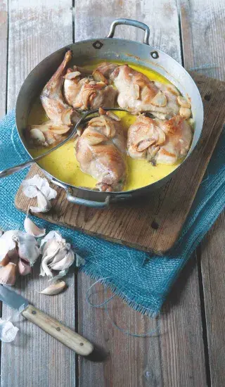 Česnekový králík