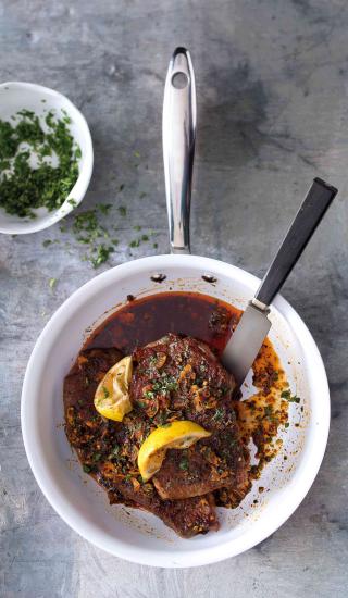 Chilli steaky s uzenou paprikou