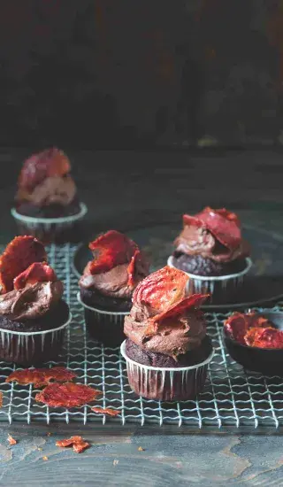 Čokoládové muffiny s řepou