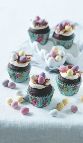 Čokoládové velikonoční cupcaky