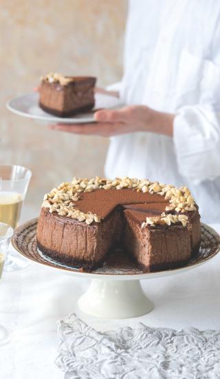 Čokoládový cheesecake