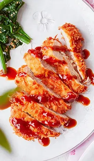 Vepřový řízek tonkatsu