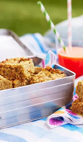 Jablečné flapjacky