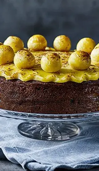 Velikonoční simnel dort