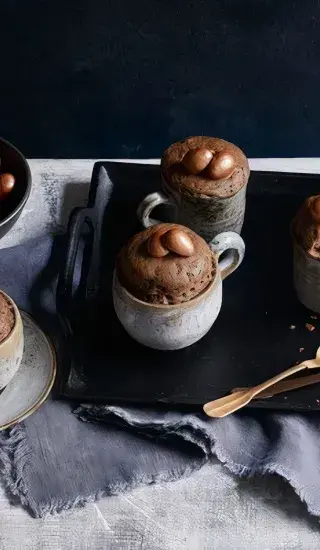Velikonoční čokoládové mug cake