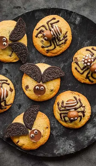 Snadné halloweenské sušenky