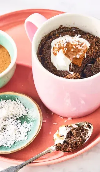 Keto mug cake