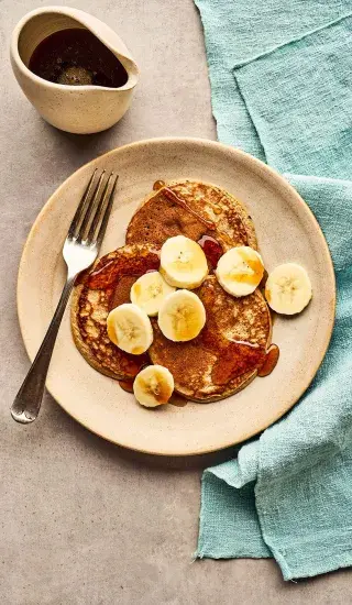 Zdravé banánové palačinky