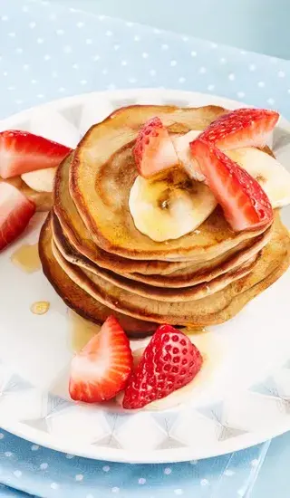 Tříminutové banánové lívance