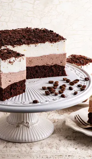 Kávový dort