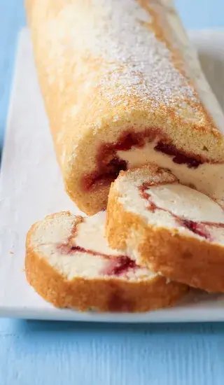 Klasická zmrzlinová roláda