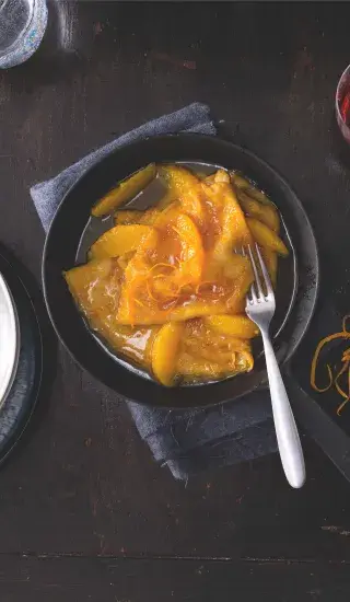 Jednoduché crêpes Suzette