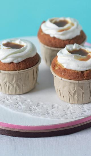 Cupcake s karamelovým likérem