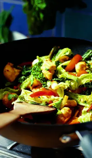 Kuře na chilli s medem