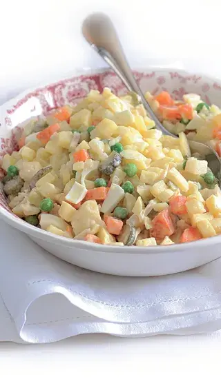 Domácí bramborový salát 