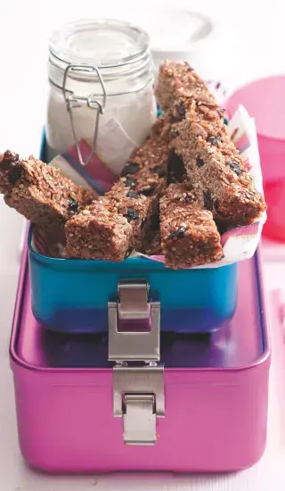 Domácí müsli tyčinky