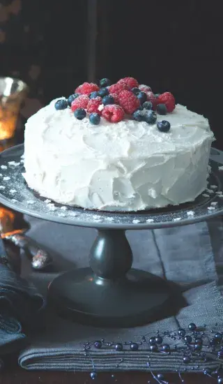 Anglický vánoční dort