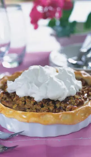 Dýňovo-ořechový koláč