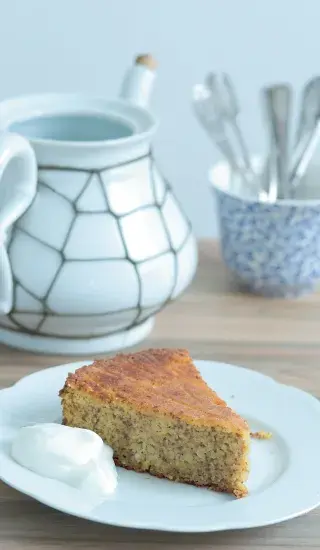 Jednoduchý dýňový koláč s mandlemi