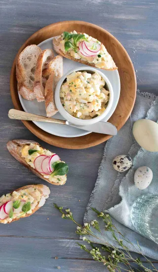 Fajnový vajíčkový salát