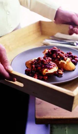 Bagetky s ostrými fazolemi