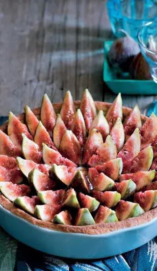 Fíkový koláč s mascarpone