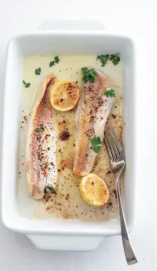 Filé zapečené s citronem