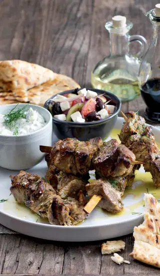 Vepřové souvlaki