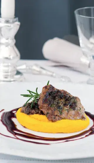 Dýňové pyré se šalvějí