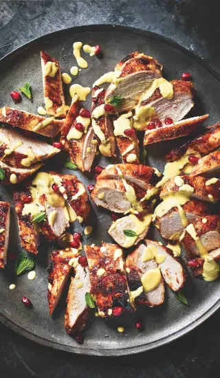 Granátová kuřecí prsa